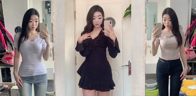 广州05年学生妹 钟绮晴 极品身材长腿尤物 细腰翘臀白虎馒头逼 被大屌金主无套内射-51吃瓜网