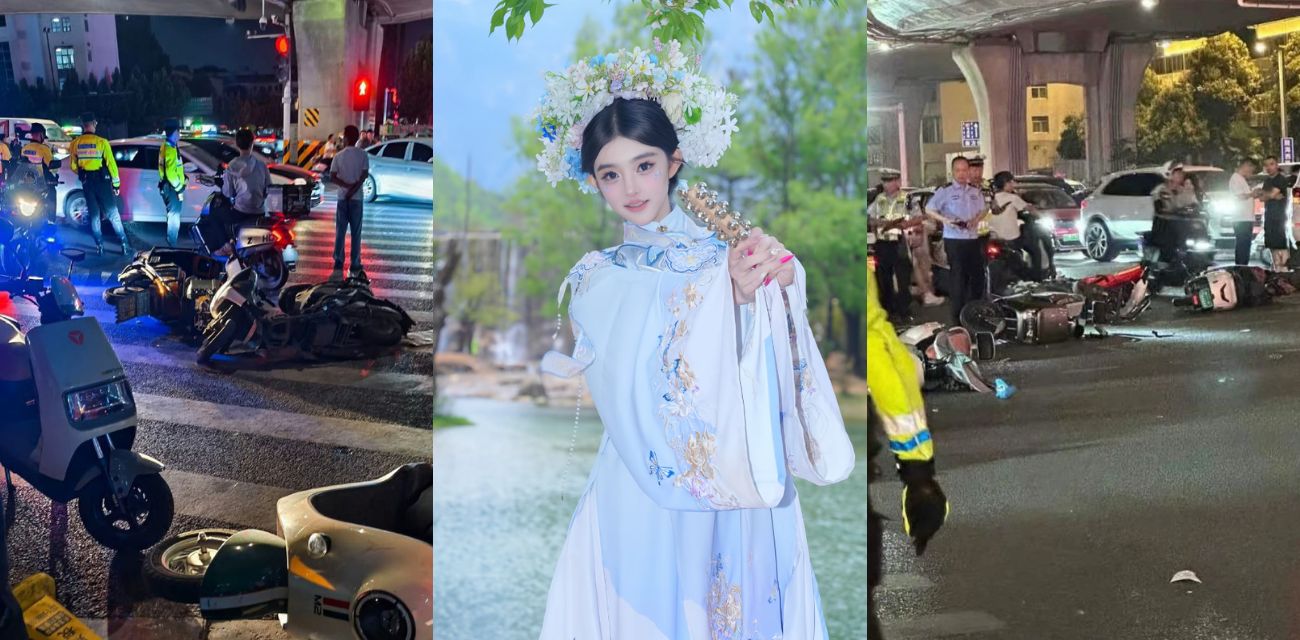 河南郑州惊现奇葩小仙女 驾驶小米su7连撞多人后被吓傻 竟坐在车里想文案发抖音！ - 51吃瓜网-51吃瓜网