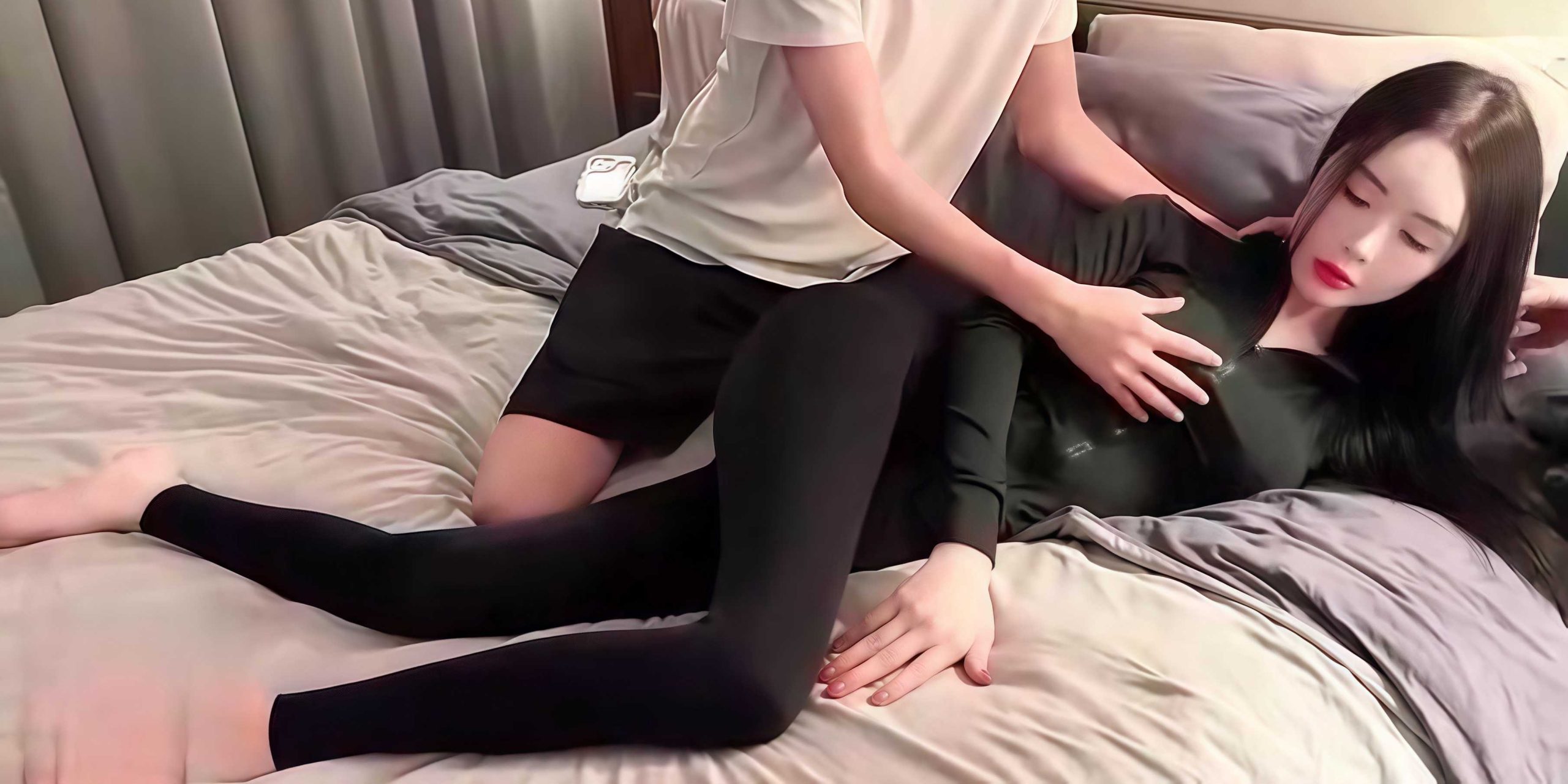 首次带女神级颜值老婆3P体验 开始扭捏后来抱着单男的脖子喊用力 还说下次让人家内射! - 51吃瓜网-51吃瓜网