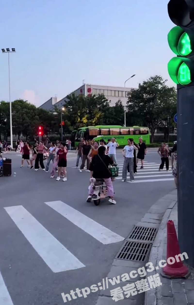 西安大爷大妈斑马线上跳广场舞 大马路中间打羽毛球 长见识了 现在共产主义社会都这么开放了吗？ - 51吃瓜网-51吃瓜网